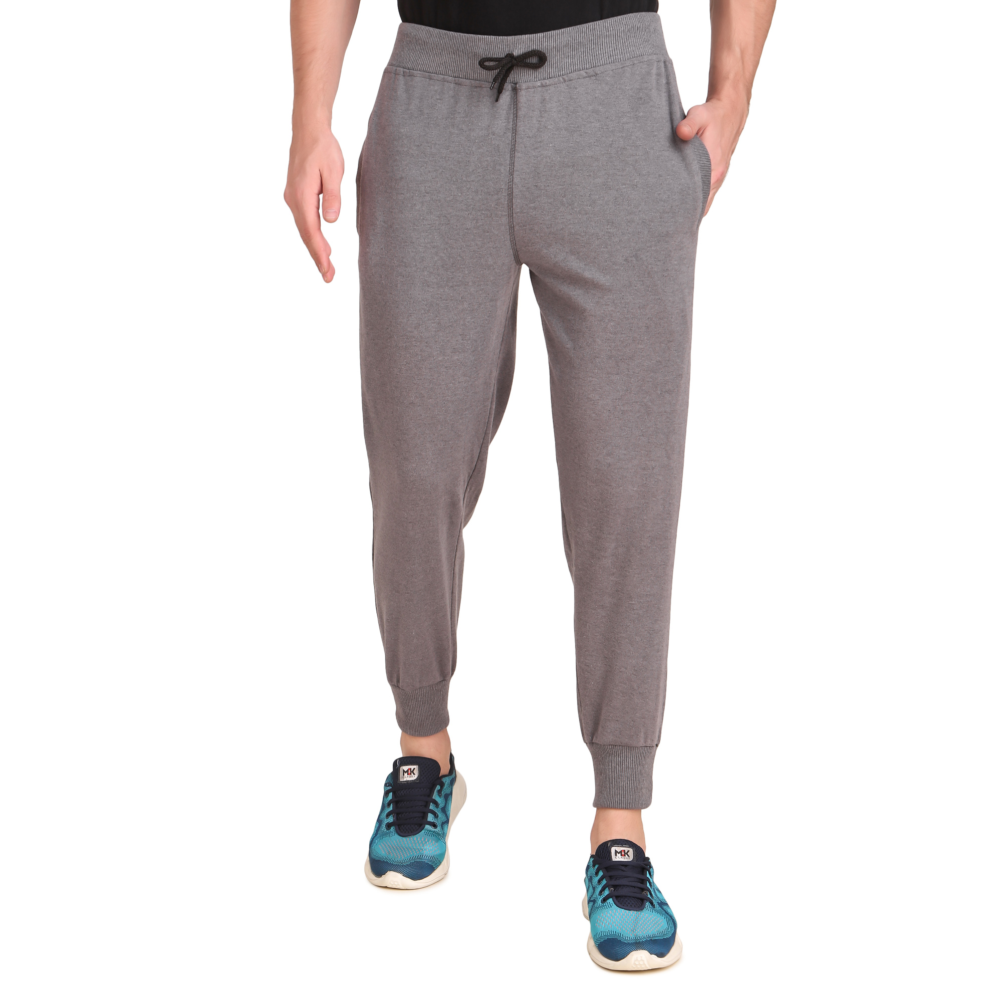 Cotton Joggers for Men's (Grey)