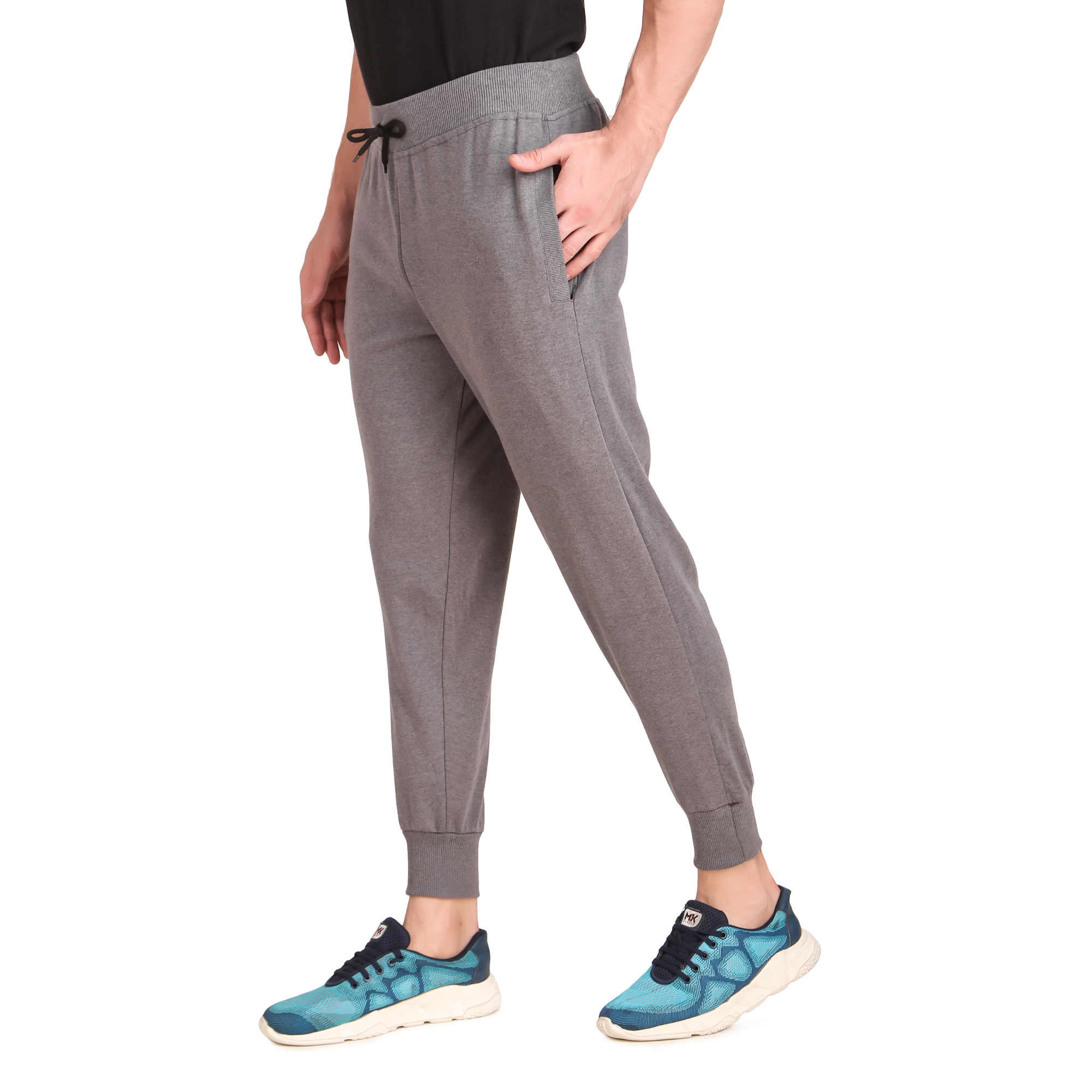 Cotton Joggers for Men's (Grey)